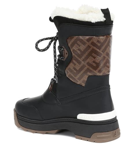 fendi t rex boots|Women's Luxury Boots & Designer Ankle Boots in Leather.